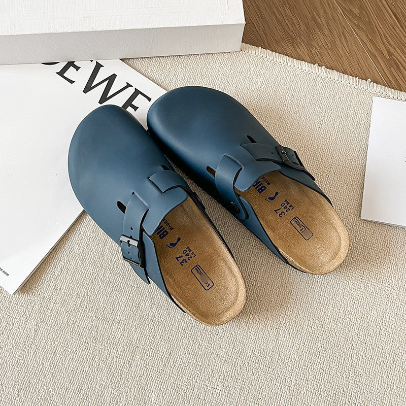 Soft Footbed Suede Clog Sandals – Boston